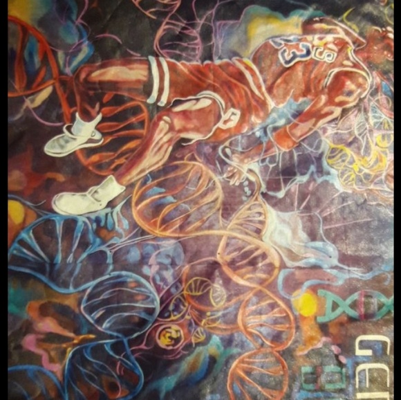 Michael Jordan Genetic Soles Shirt Adult Medium - Picture 4 of 5